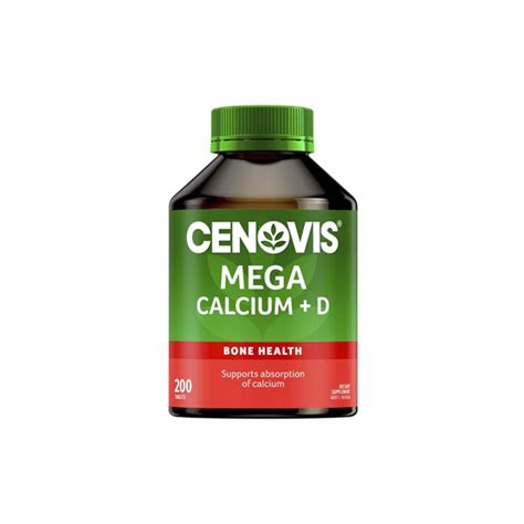 cenovis calcium|Cenovis Mega Calcium + D 200 Tablets .